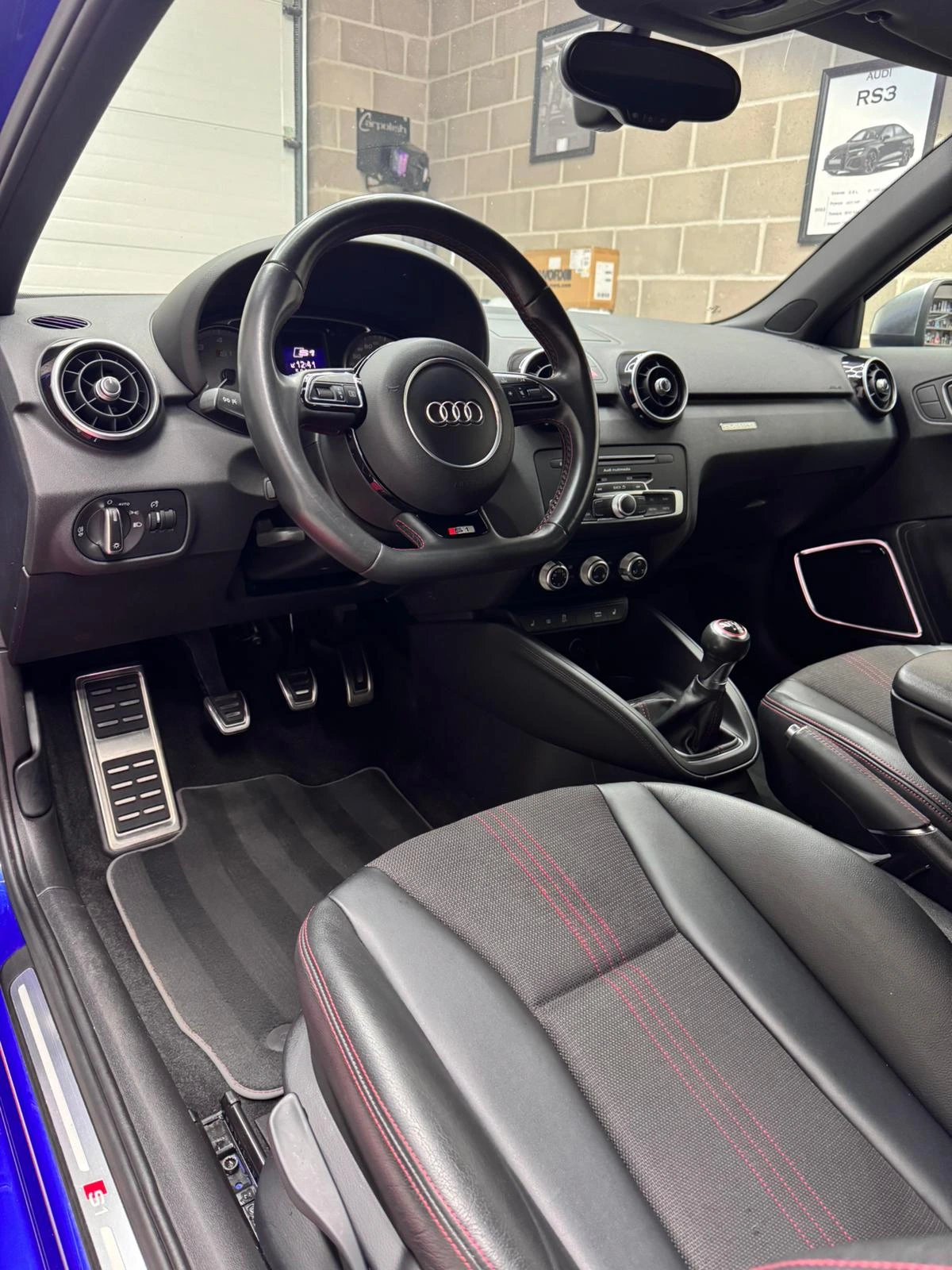 Intérieur Audi détailing